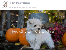 Tablet Screenshot of petcityfortcollins.com